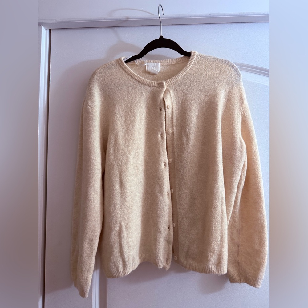 H&M Cream Women's Cardigan